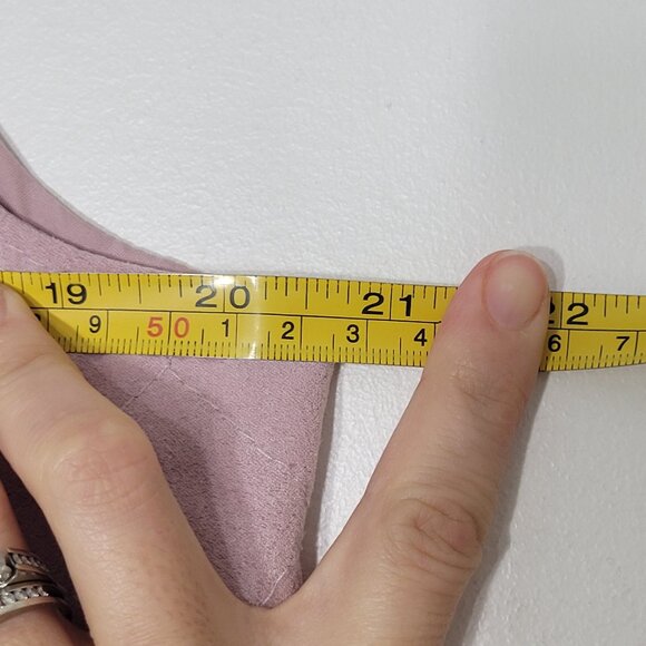 Conradc Women Pink Sleeveless Full Zip Up Studded Detailing Quilted Vest Size 6 - Picture 12 of 13